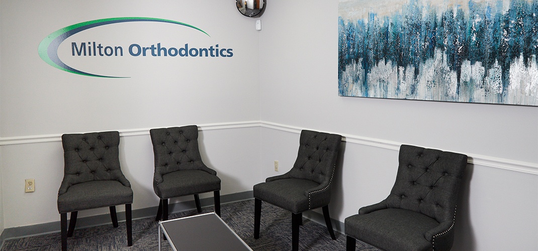 Orthodontic office waiting room