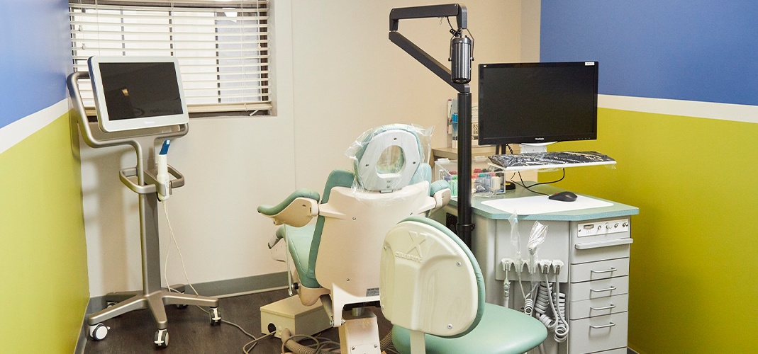 Orthodontic exam room
