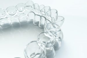 Closeup of modern Invisalign in Milton